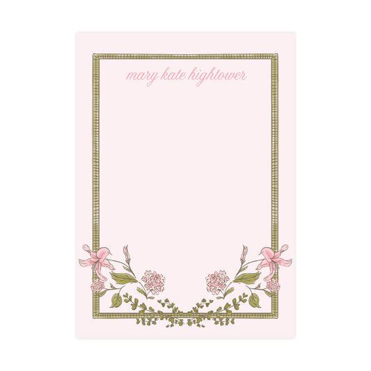 DOROTHY FLORALS | 5" X 7" NOTEPAD