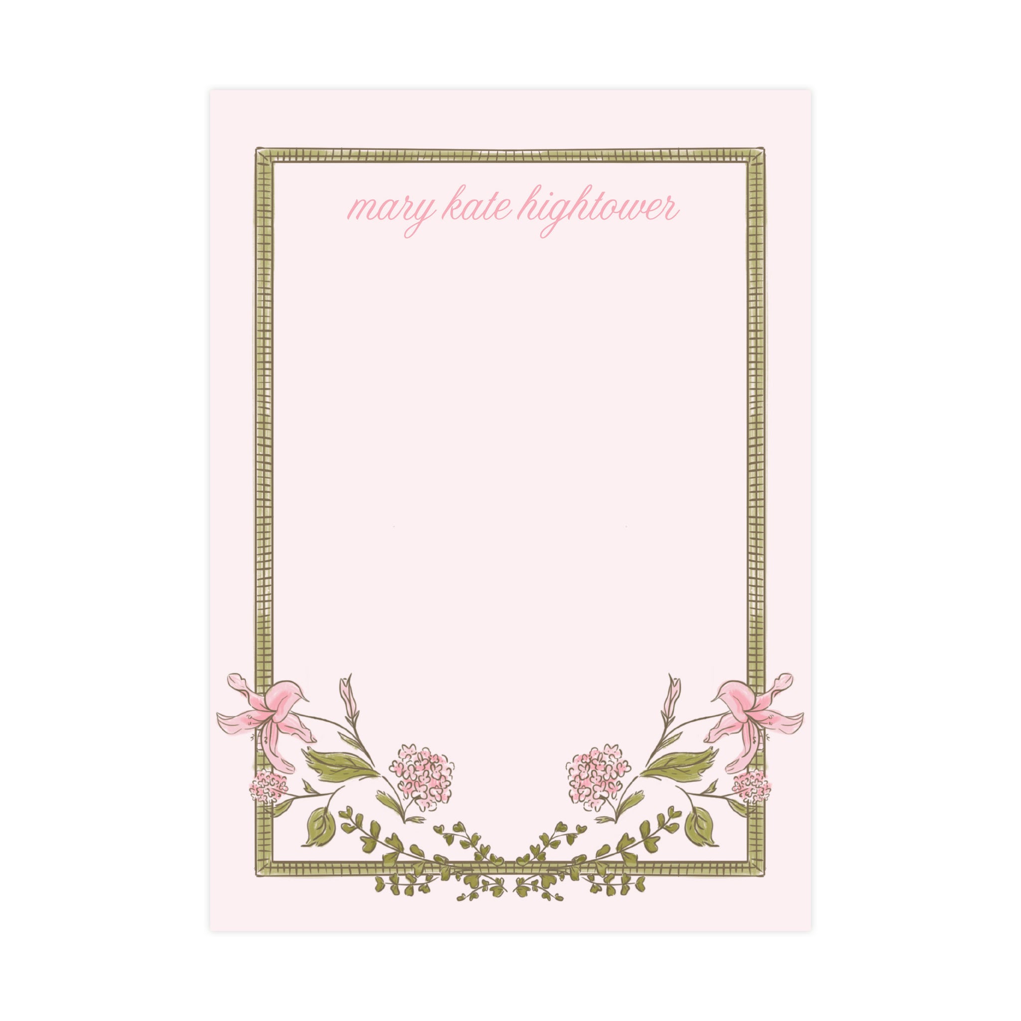 DOROTHY FLORALS | 5" X 7" NOTEPAD