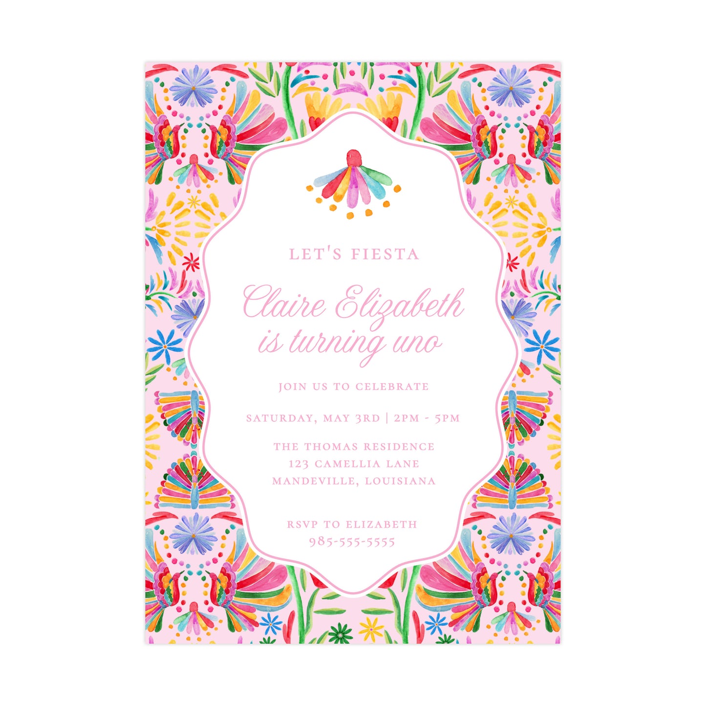 GIRL FIESTA | INVITATION