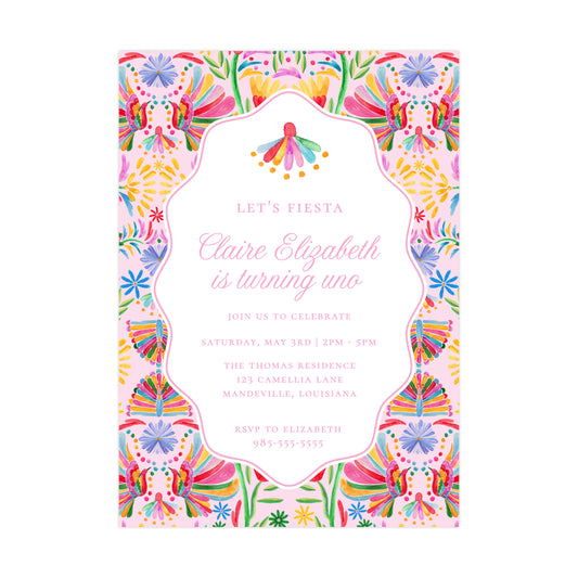 GIRL FIESTA | INVITATION