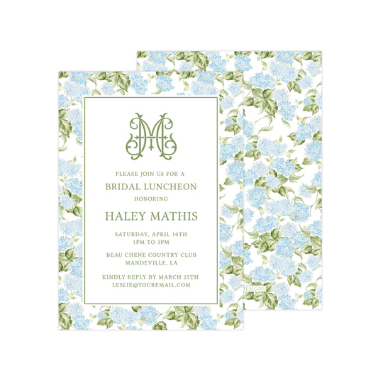 MARY'S BLOOMS | BRIDAL SHOWER INVITATION
