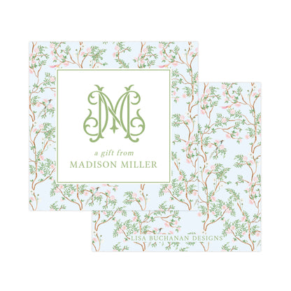 BLUE CHINOISERIE | GIFT TAGS OR STICKERS
