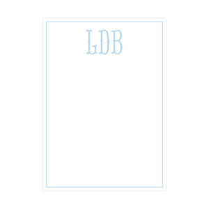 MONOGRAM | 5" X 7" NOTEPAD