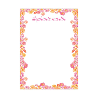 SPLASH BASH FLORALS | 5" X 7" NOTEPAD