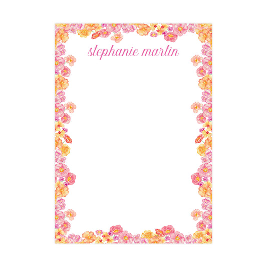 SPLASH BASH FLORALS | 5" X 7" NOTEPAD