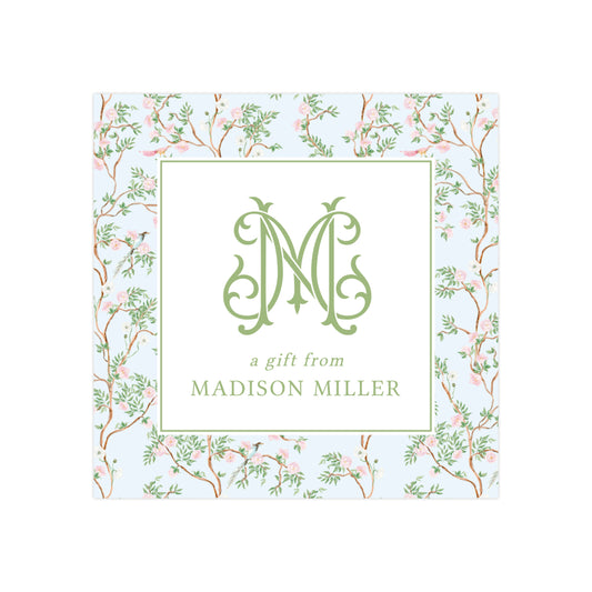 BLUE CHINOISERIE | GIFT TAGS & STICKERS