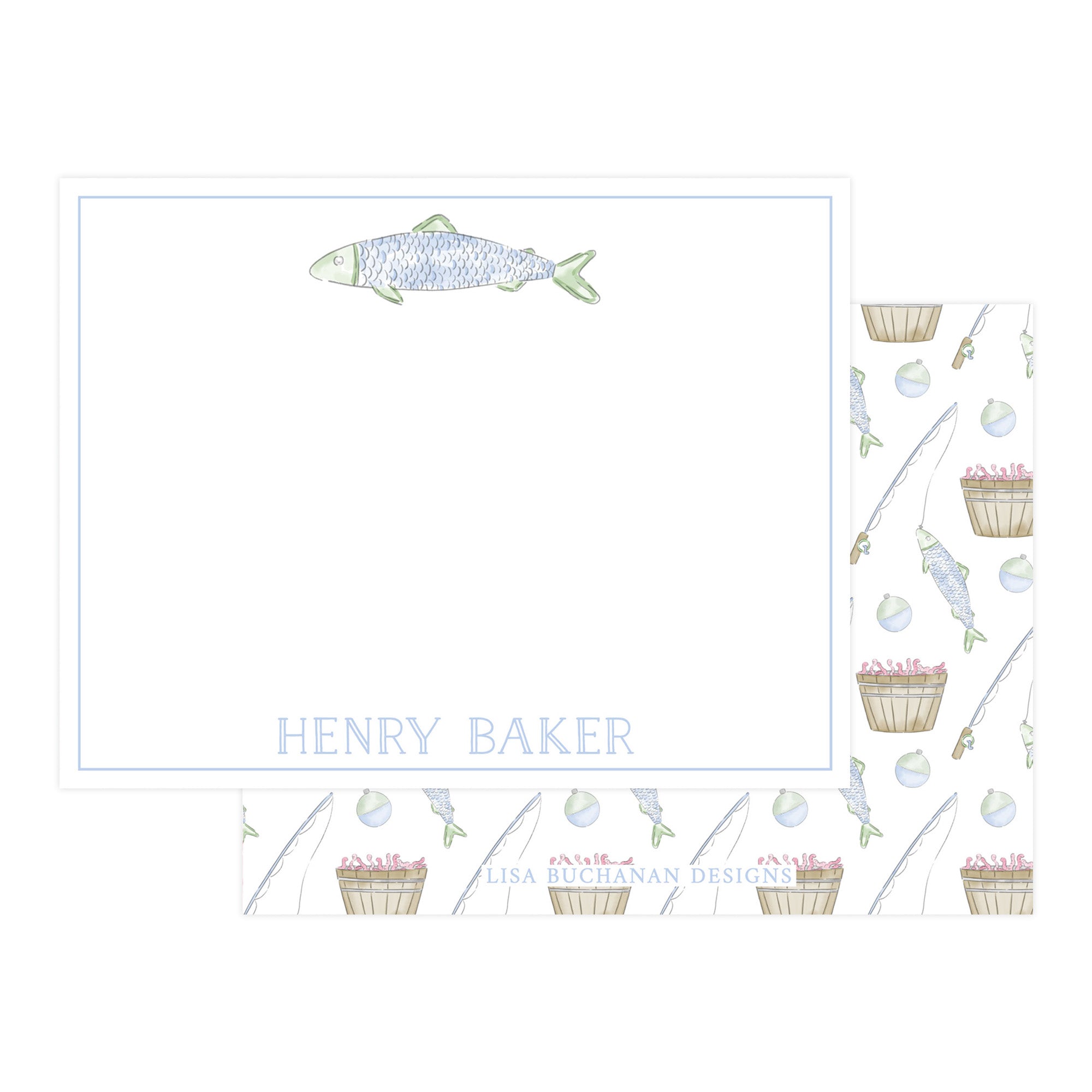 GONE FISHIN' | NOTE CARDS