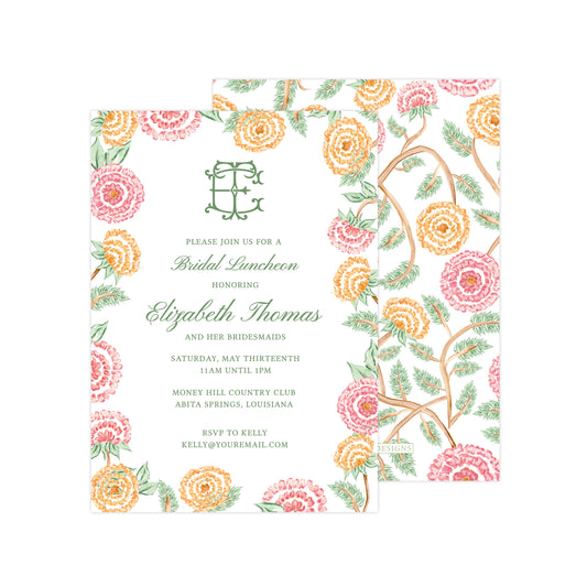 FULL BLOOM II | BRIDAL SHOWER INVITATION