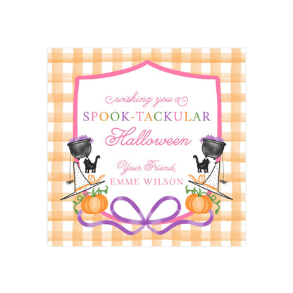 HALLOWEEN CREST | GIFT TAGS & STICKERS