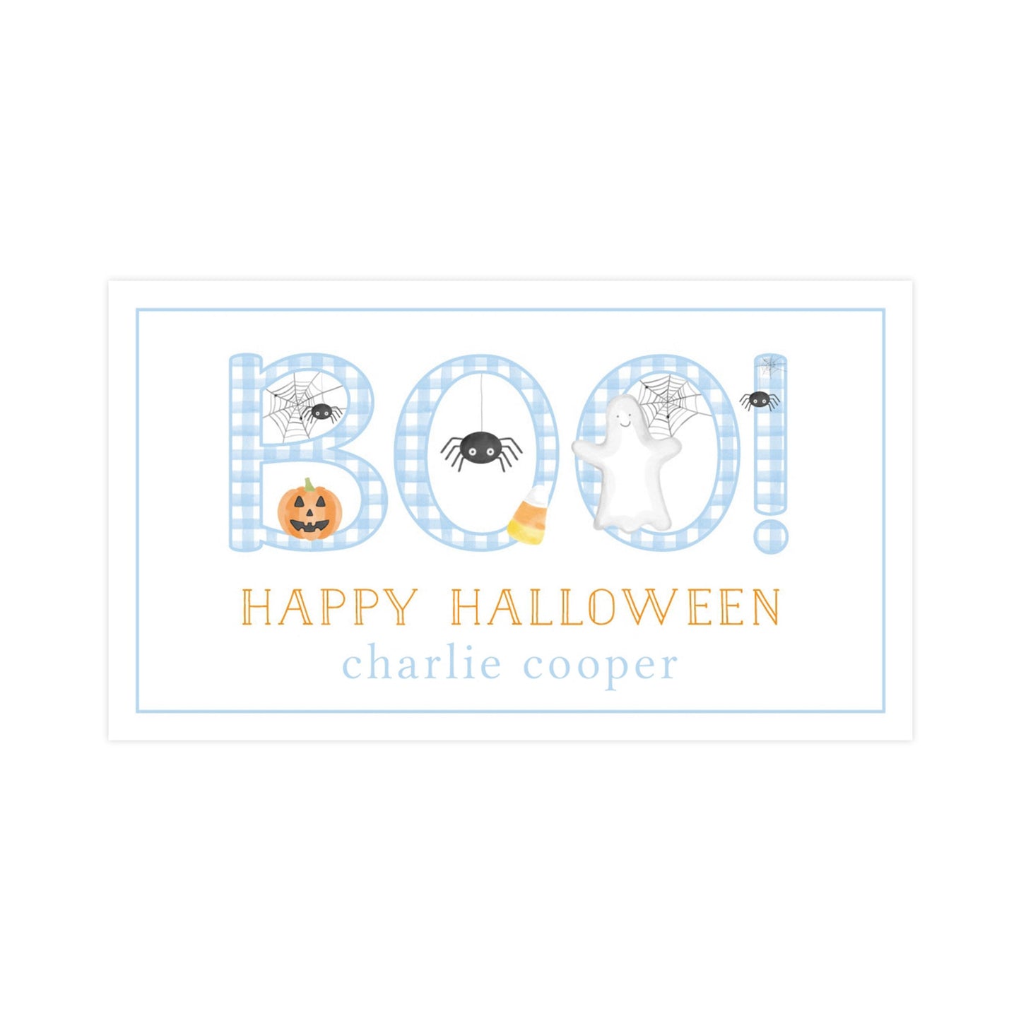 BLUE "BOO" | GIFT TAGS & STICKERS