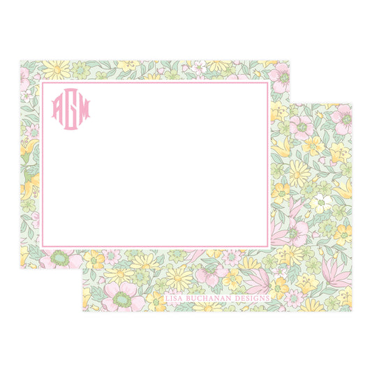 YELLOW FLORAL | NOTE CARDS