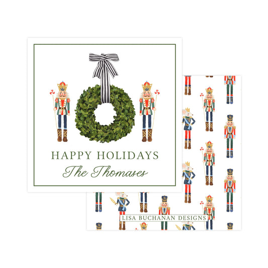 BOXWOOD NUTCRACKERS | CHRISTMAS GIFT TAGS