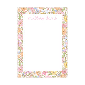 PINK DITSY FLORALS | 5" X 7" NOTEPAD