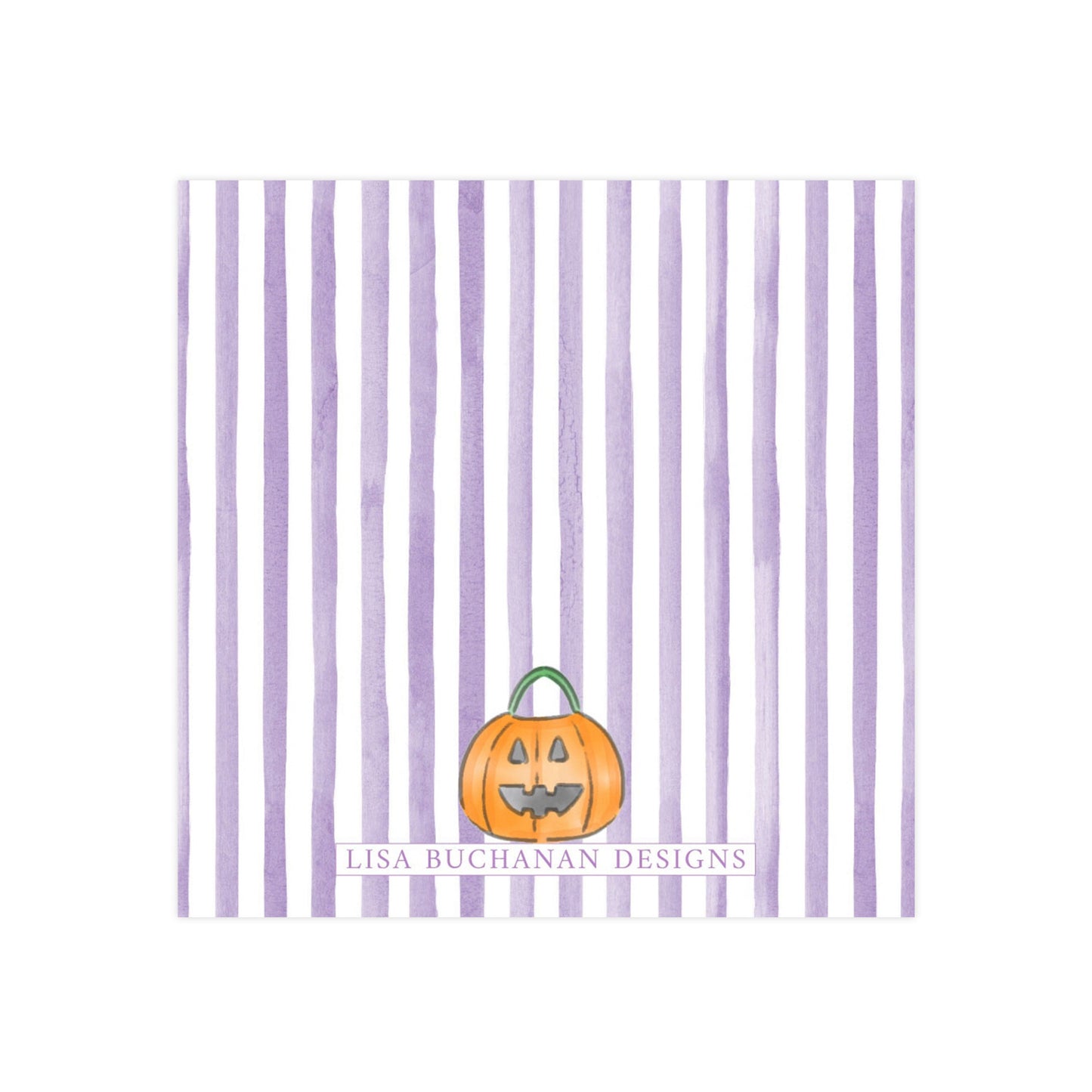 HALLOWEEN ORANGE & PURPLE GOLF CART | GIFT TAGS & STICKERS