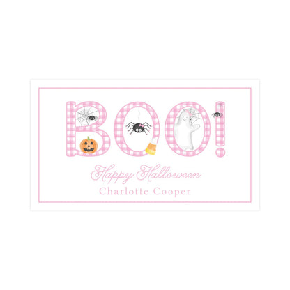PINK "BOO" | GIFT TAGS & STICKERS