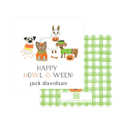 HALLOWEEN PUPS | GIFT TAGS & STICKERS