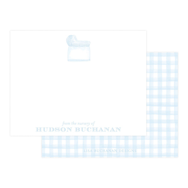 BLUE BASSINET | NOTE CARDS