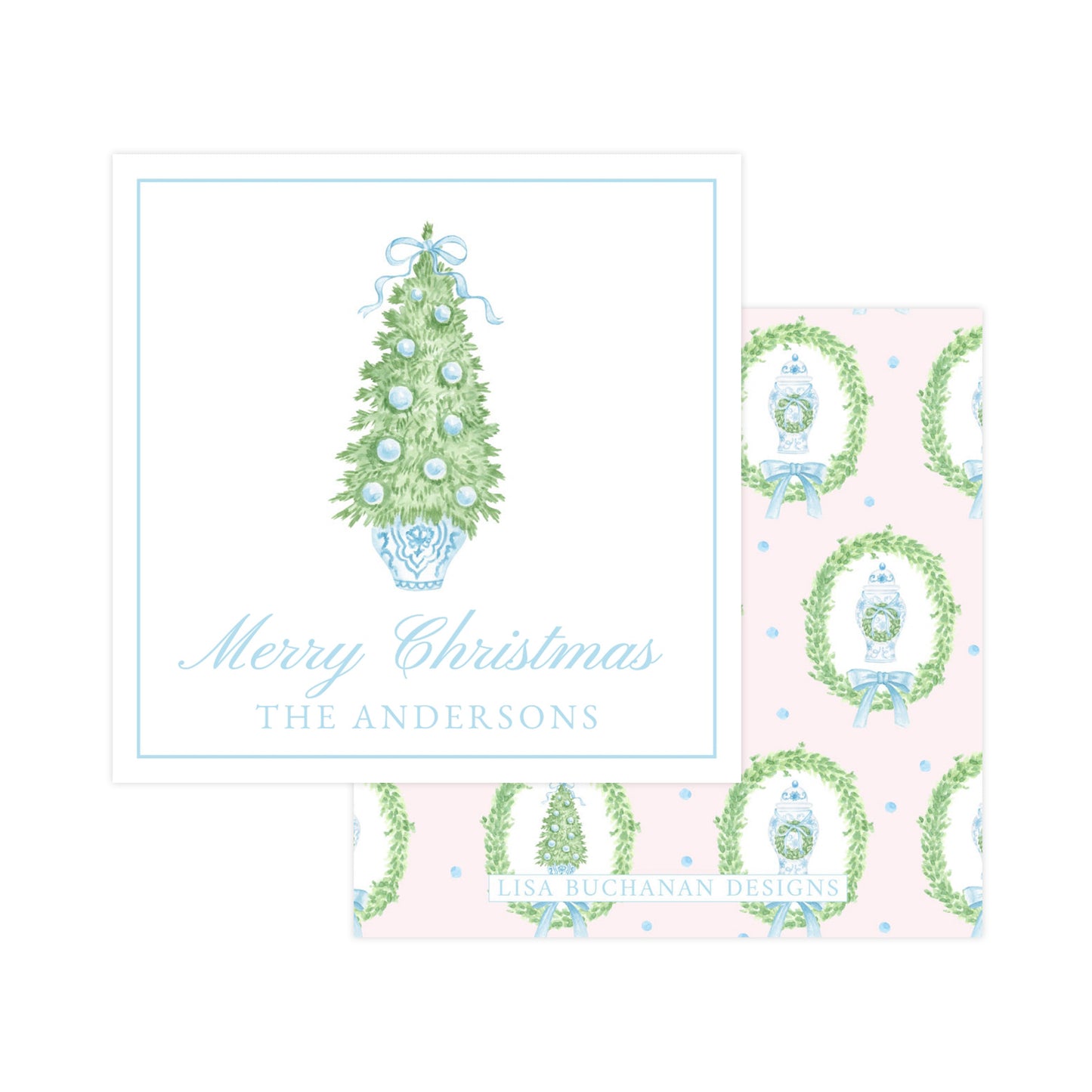 CHINOISERIE CHRISTMAS | CHRISTMAS GIFT TAGS
