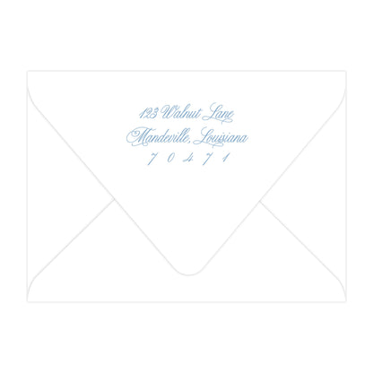 RETURN ADDRESS PRINTING