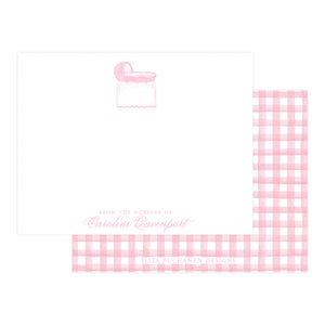 PINK BASSINET | NOTE CARDS