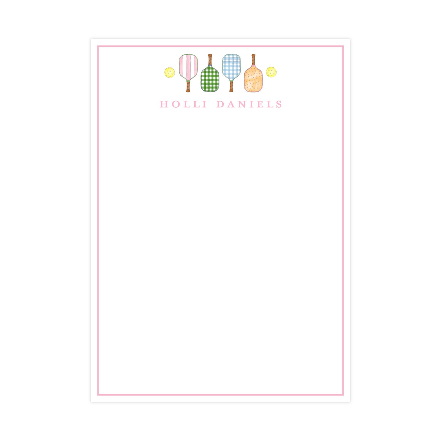 PICKELBALL FUN | 5" X 7" NOTEPAD