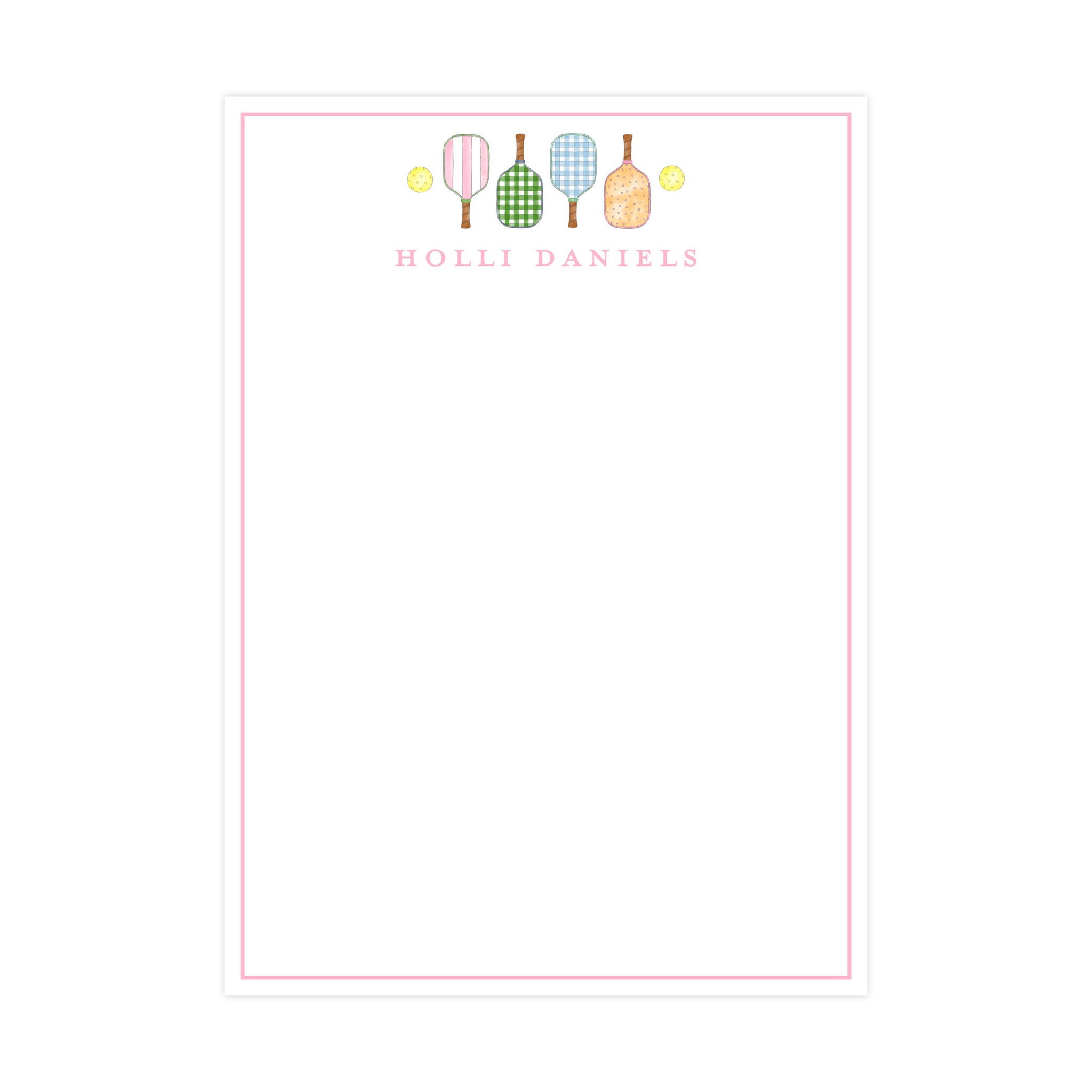 PICKELBALL FUN | 5" X 7" NOTEPAD