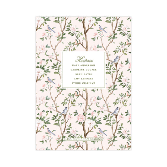CHINOISERIE BIRDS (PINK) | BRIDAL SHOWER INVITATIONS