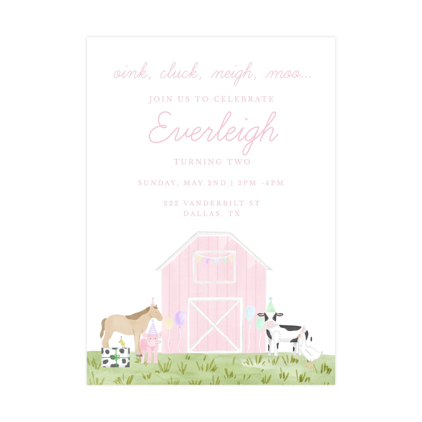 GIRL FARM | INVITATION