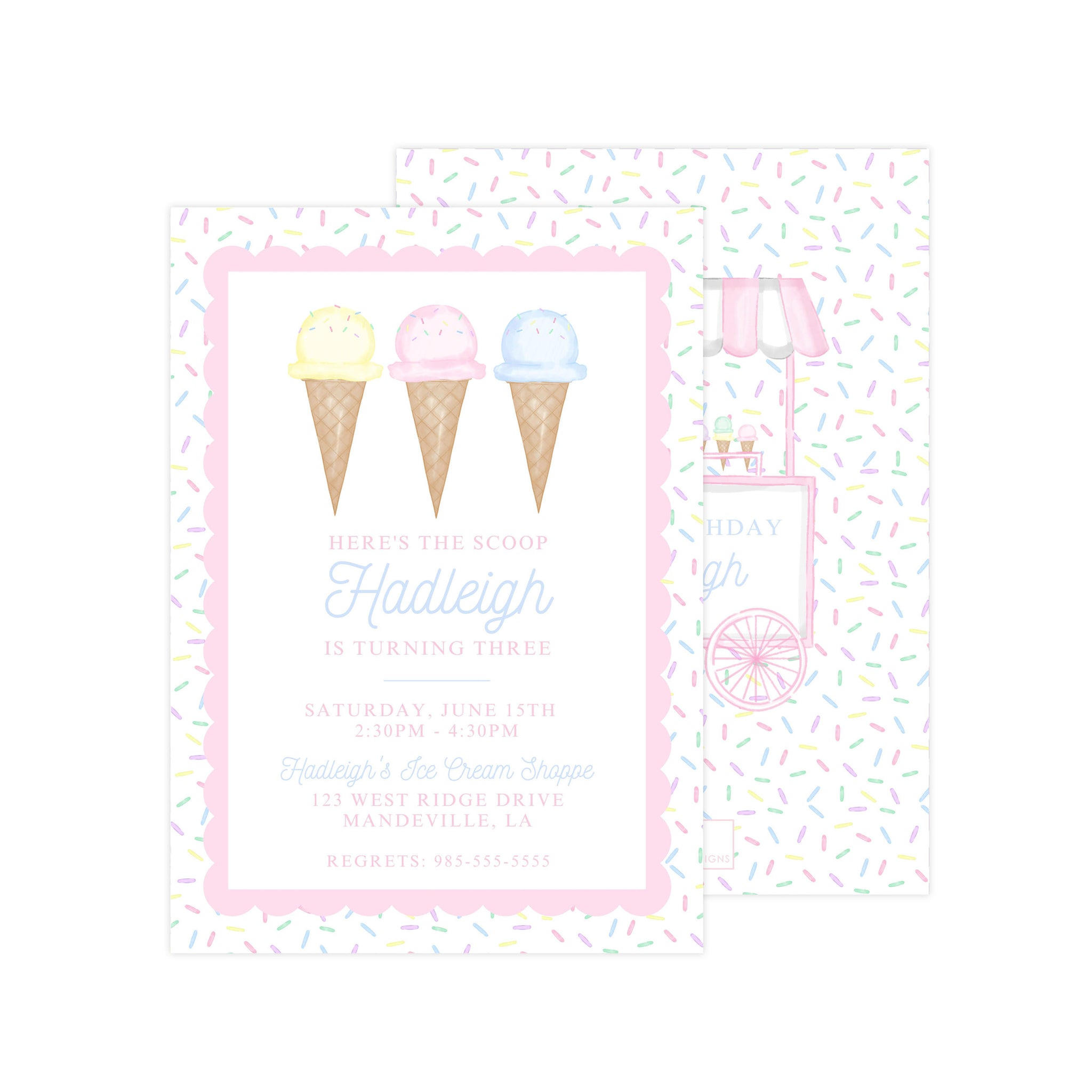 ICE CREAM | INVITATION