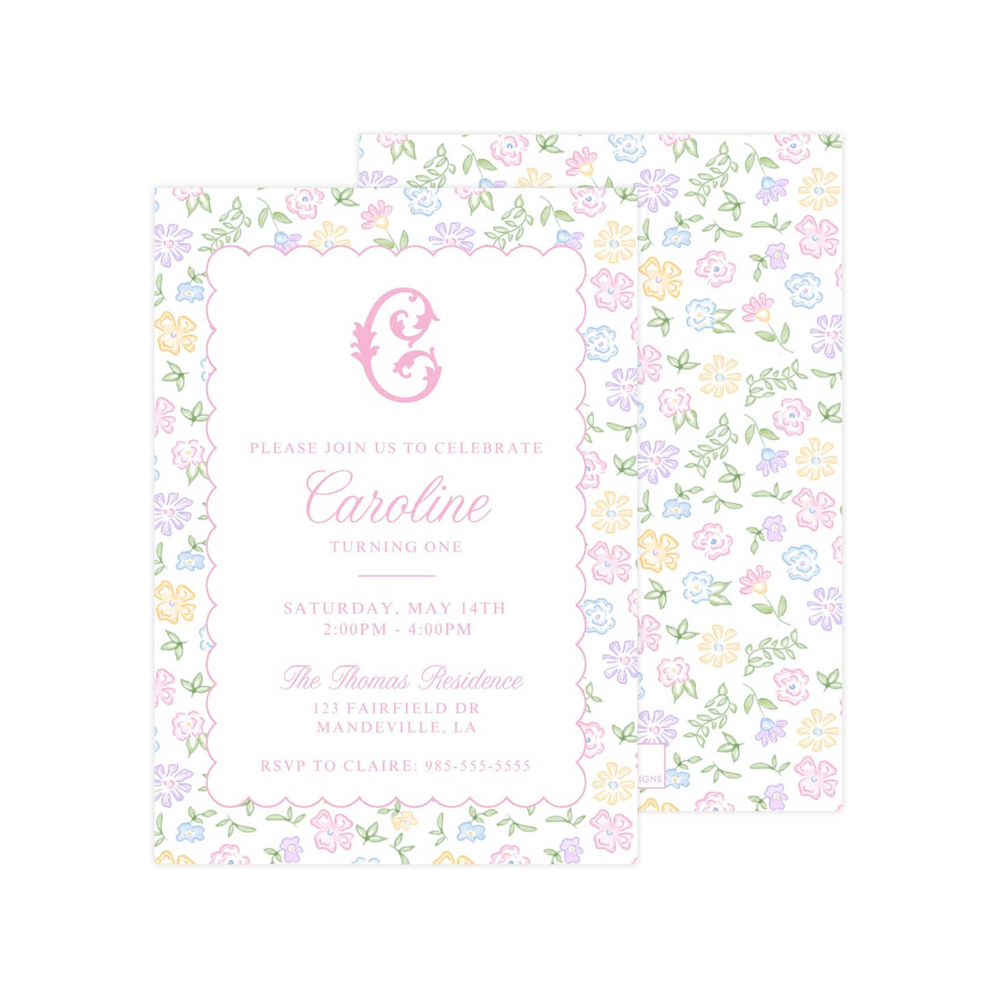 FLORAL | INVITATION