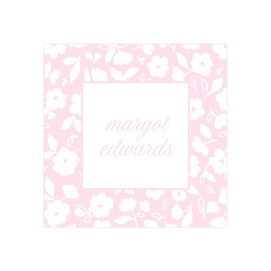 PINK FLORAL PATTERN | GIFT TAG