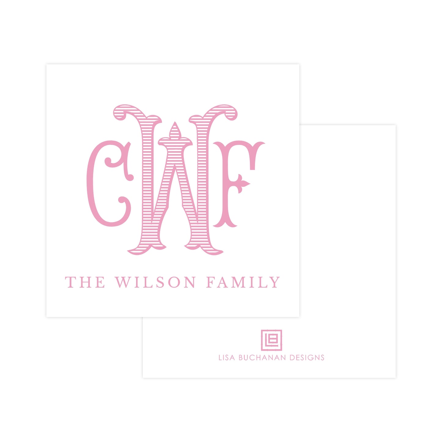 MONOGRAM | GIFT TAGS & STICKERS