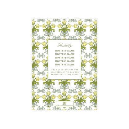 TULIPS | BRIDAL SHOWER INVITATIONS