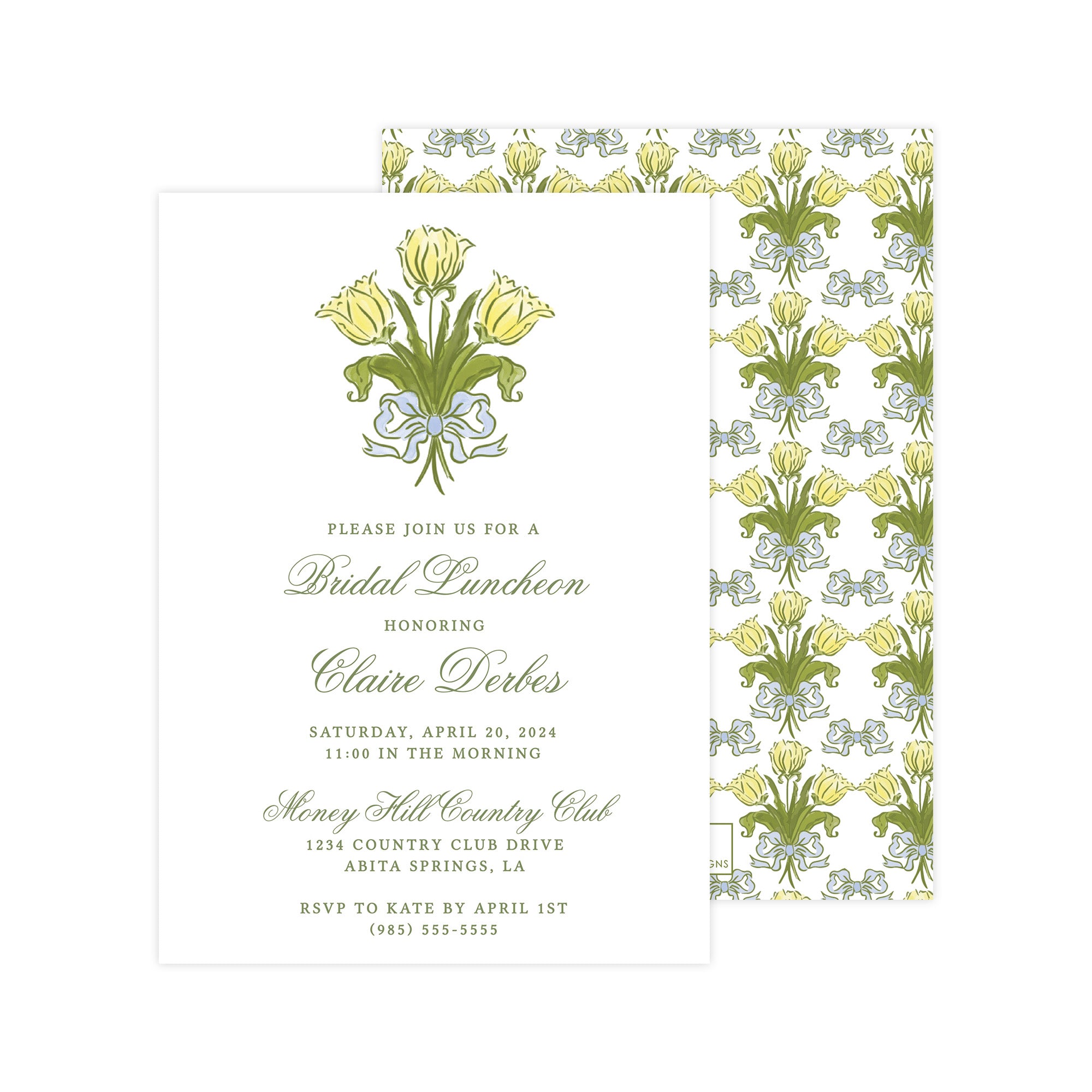 TULIPS | BRIDAL SHOWER INVITATION