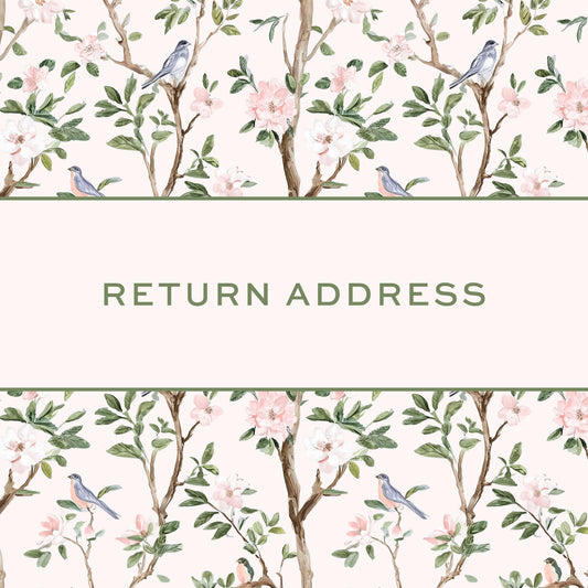RETURN ADDRESS PRINTING
