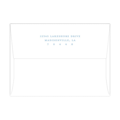 CHINOISERIE BIRDS II (BLUE) | BRIDAL SHOWER INVITATIONS (Copy)