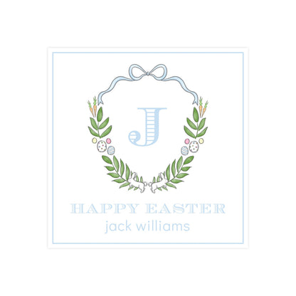 BOY WATERCOLOR CREST | EASTER