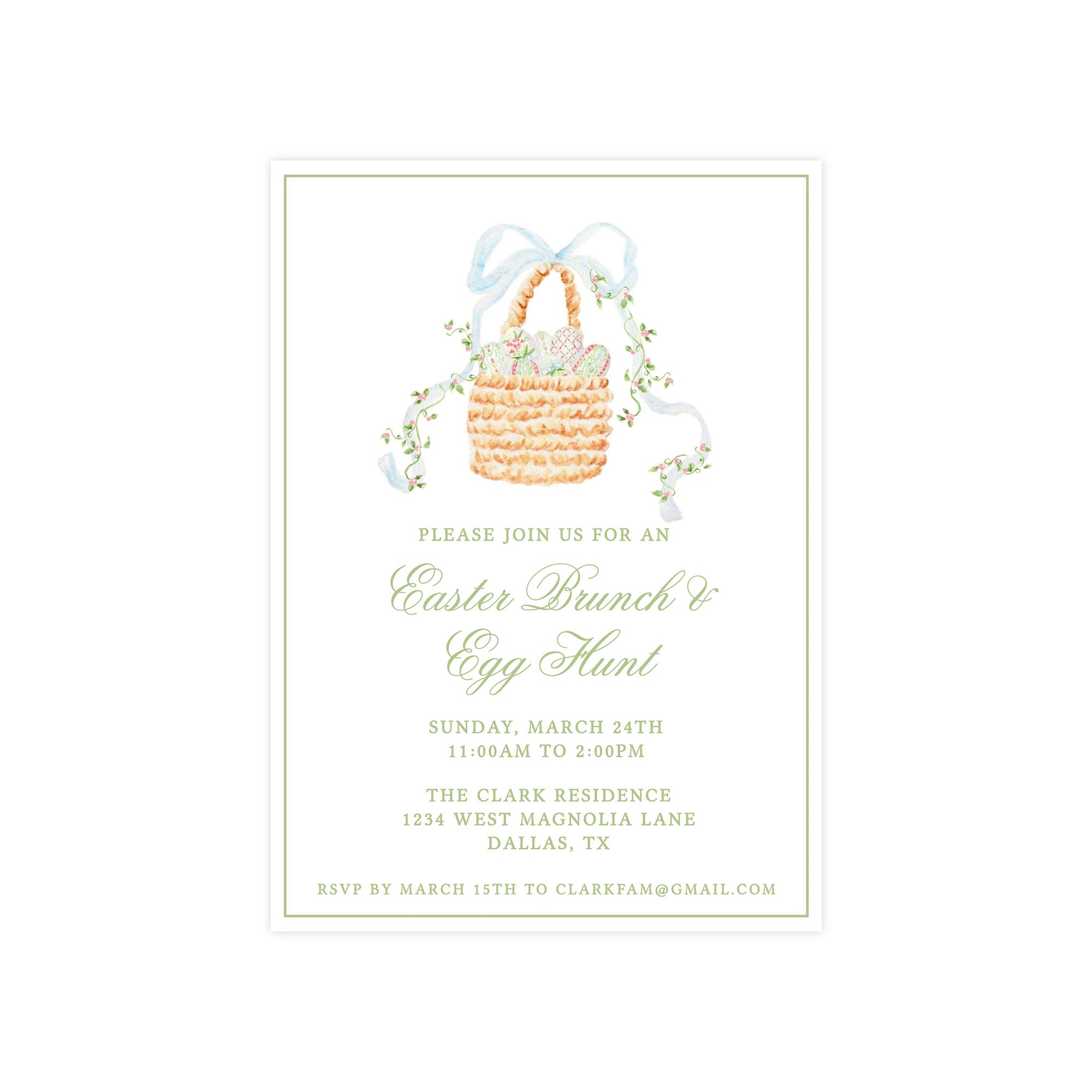 EASTER BRUNCH | EASTER INVITATION