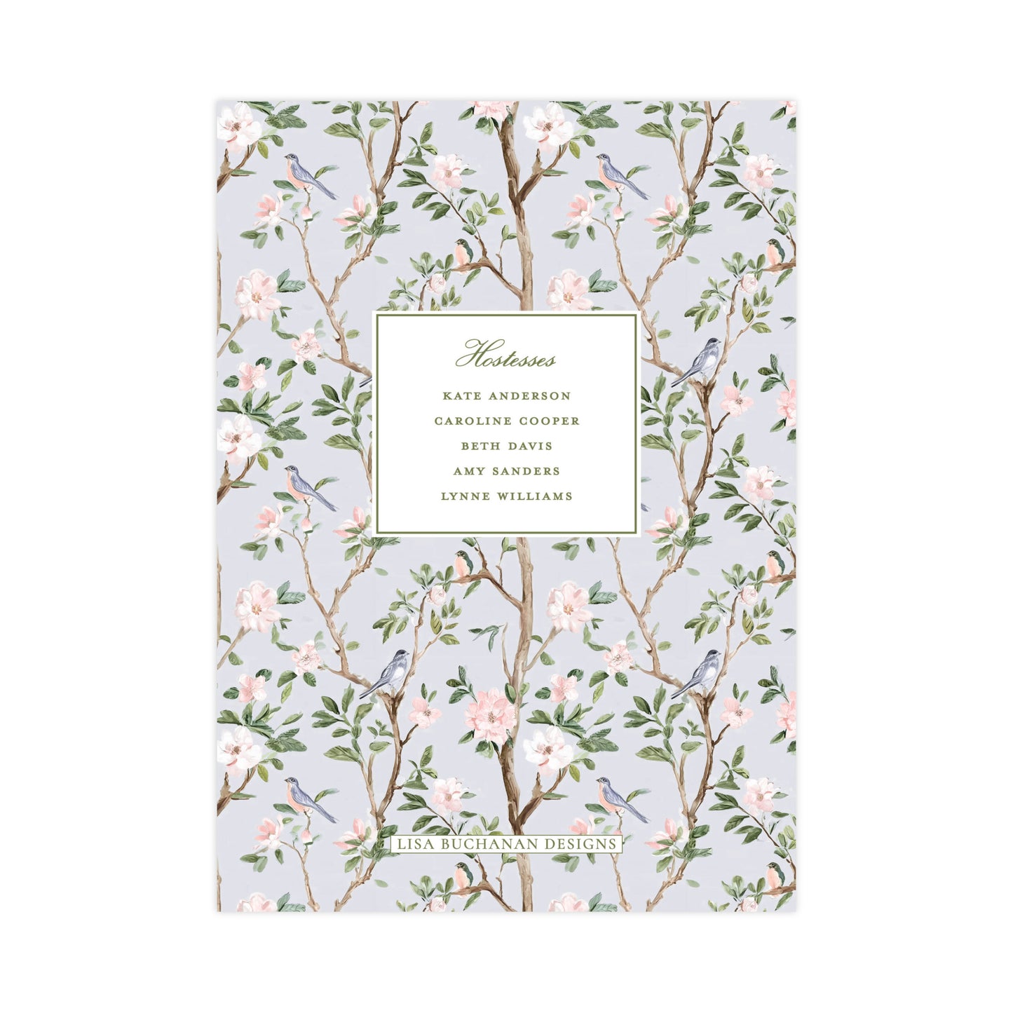 CHINOISERIE BIRDS | BRIDAL SHOWER INVITATIONS