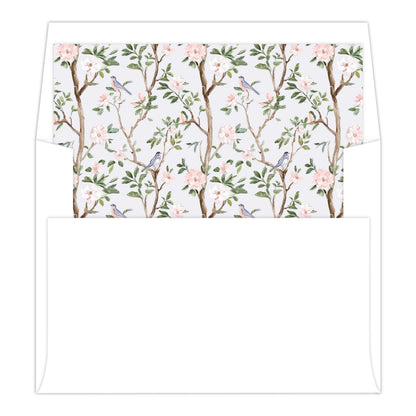 CHINOISERIE BIRDS | BRIDAL SHOWER INVITATIONS