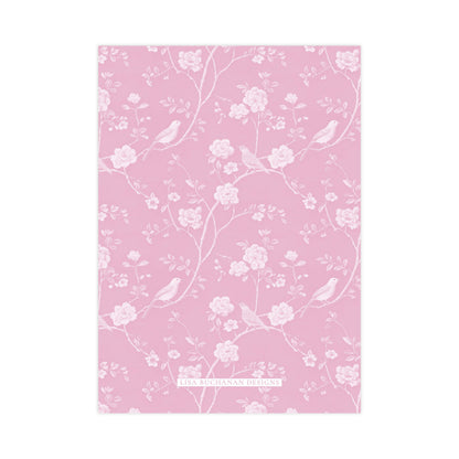 CHINOISERIE BIRDS II (PINK) | BRIDAL SHOWER INVITATIONS