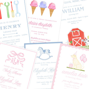 CUSTOM INVITATION PRINTING