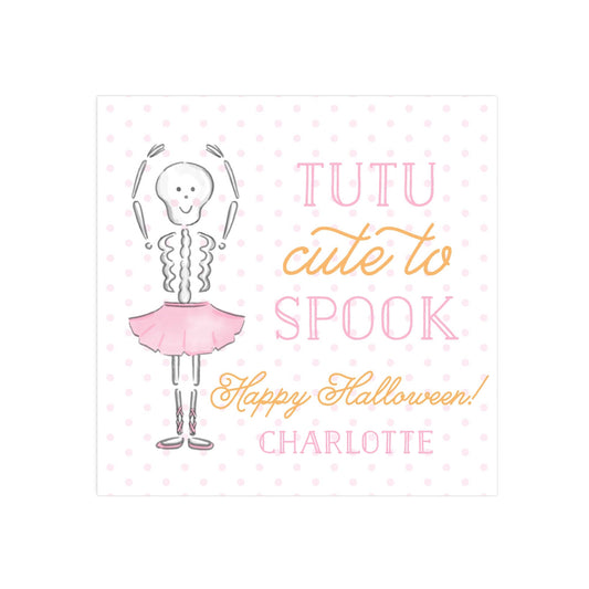 TUTU CUTE SKELETON | GIFT TAGS & STICKERS