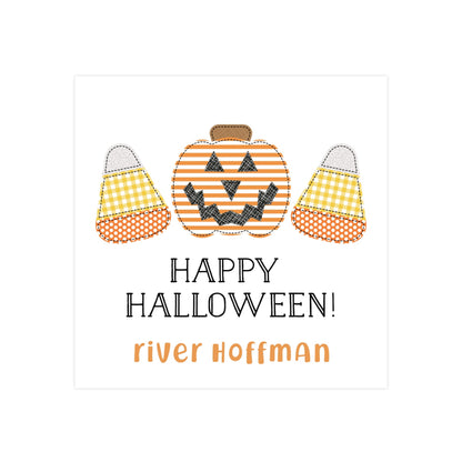 CANDY CORN & JACK-O-LANTERN | GIFT TAGS & STICKERS
