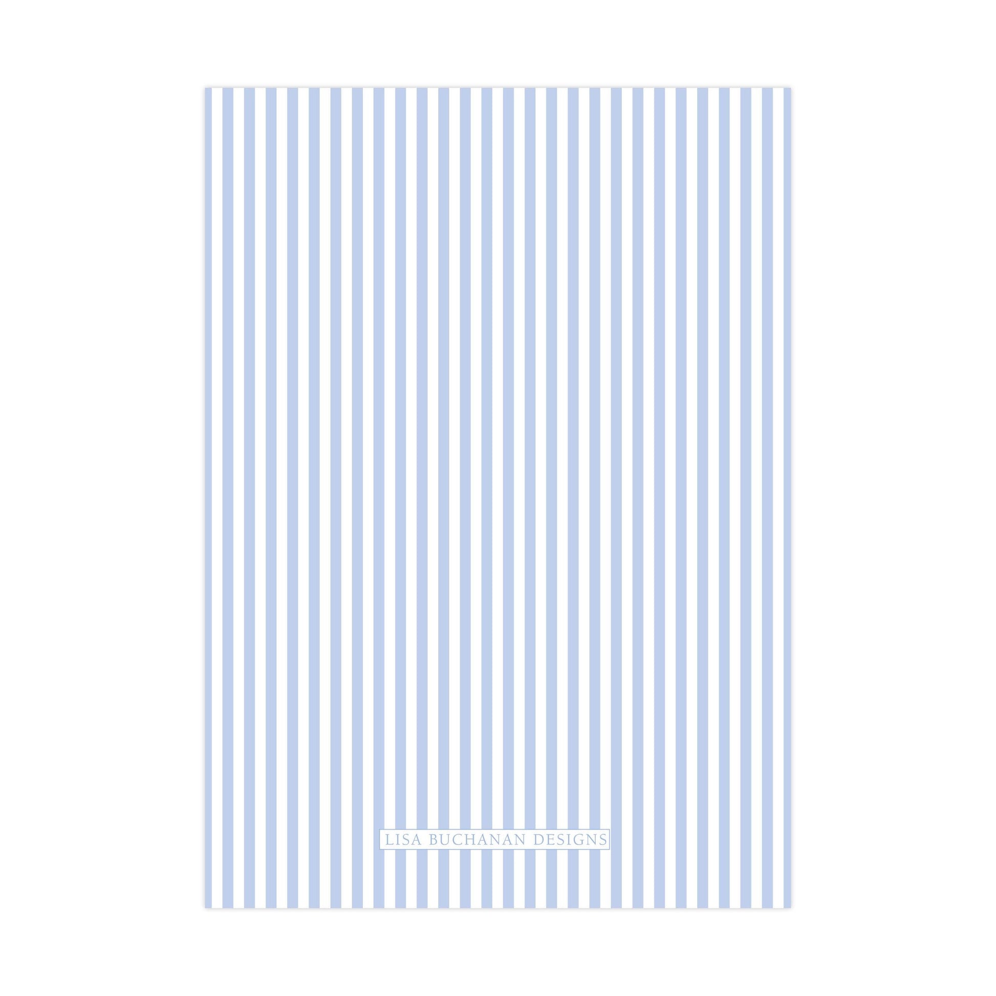 a repeating pattern of blue and white vertical stripes.