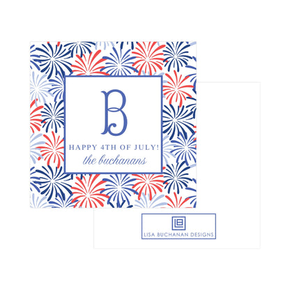 FIREWORKS | GIFT TAG
