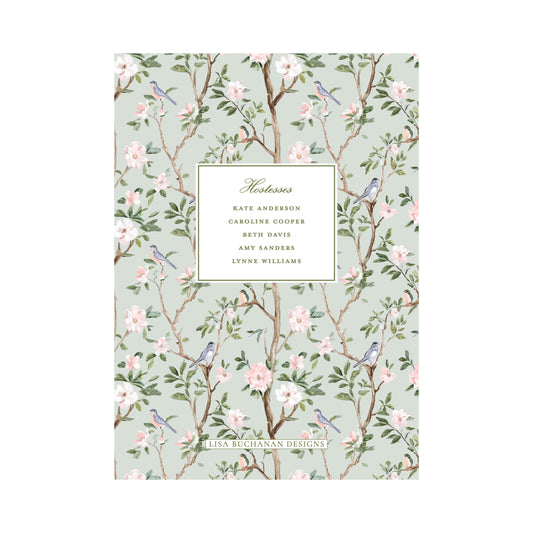 CHINOISERIE BIRDS (GREEN) | BRIDAL SHOWER INVITATIONS