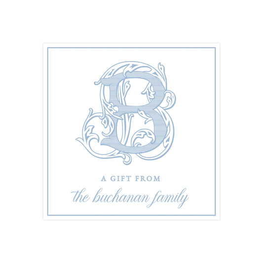 CHOOSE YOUR OWN MONOGRAM | GIFT TAGS & STICKERS