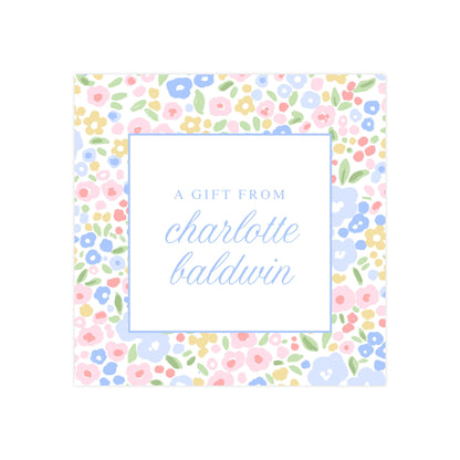 BITTY FLORAL | GIFT TAG