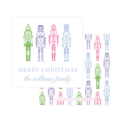 PASTEL NUTCRACKERS | CHRISTMAS GIFT TAGS